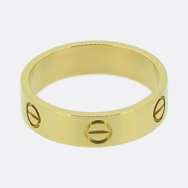 Cartier Classic Model LOVE Ring Size S (60)