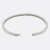 Art Deco Onyx and Diamond Bangle Set