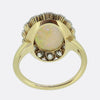 Edwardian Opal and Diamond Cluster Ring