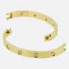 Cartier Classic Model Ten Diamond LOVE Bangle Size 16