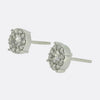 0.80 Carat Diamond Cluster Earrings