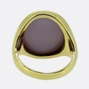 Vintage Oval Carnelian Signet Ring