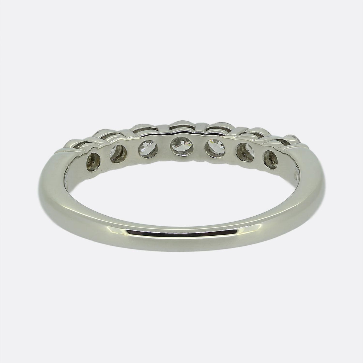Tiffany Diamond Half Eternity Ring