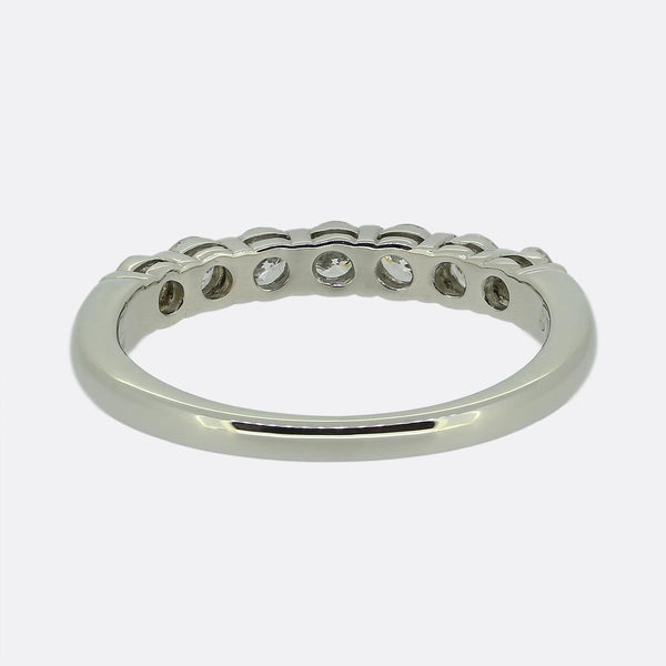 Tiffany Diamond Half Eternity Ring