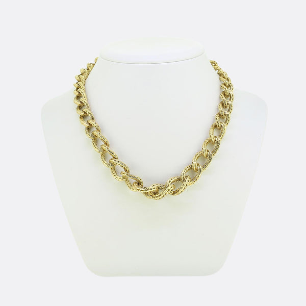 Rollang Fils & Cie Gold Chain Necklace