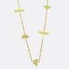 Theo Fennell Butterfly and Dragonfly Diamond Necklace