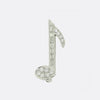 Art Deco Diamond Quaver Brooch
