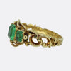 Victorian Emerald Three Stone Ring
