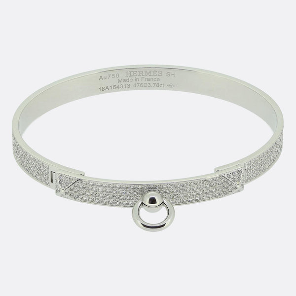 Hermès De Chien Diamond Bracelet