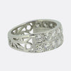 3.00 Carat Old Cut Diamond Double Row Ring