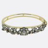 Victorian Diamond Floral Bangle
