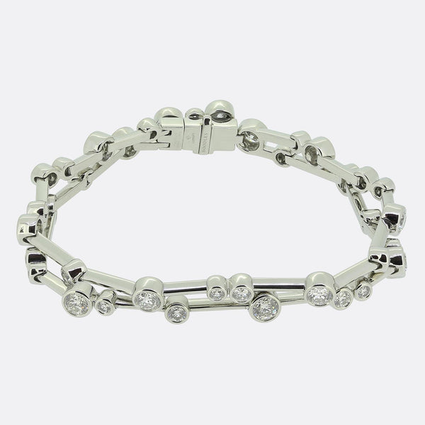 Boodles Raindance Two-Row Diamond Necklace