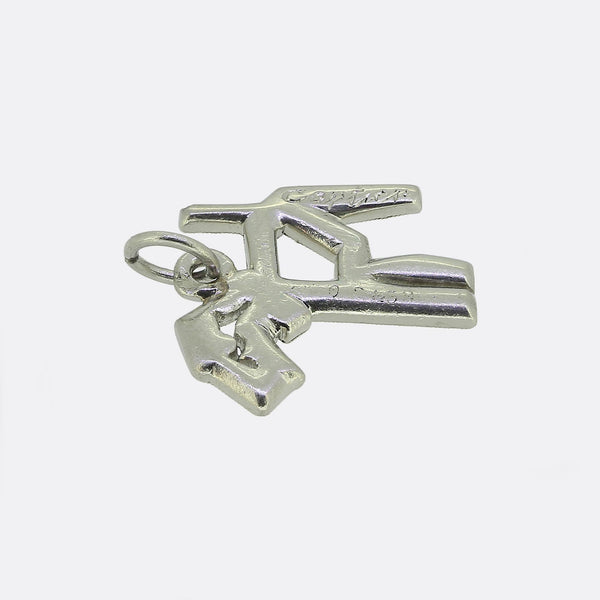 Cartier Art Deco Diamond Dog Charm