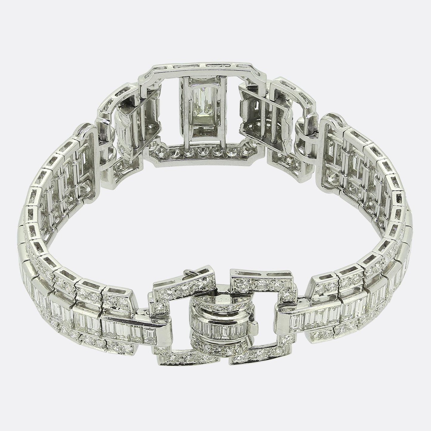 Art Deco Diamond Bracelet