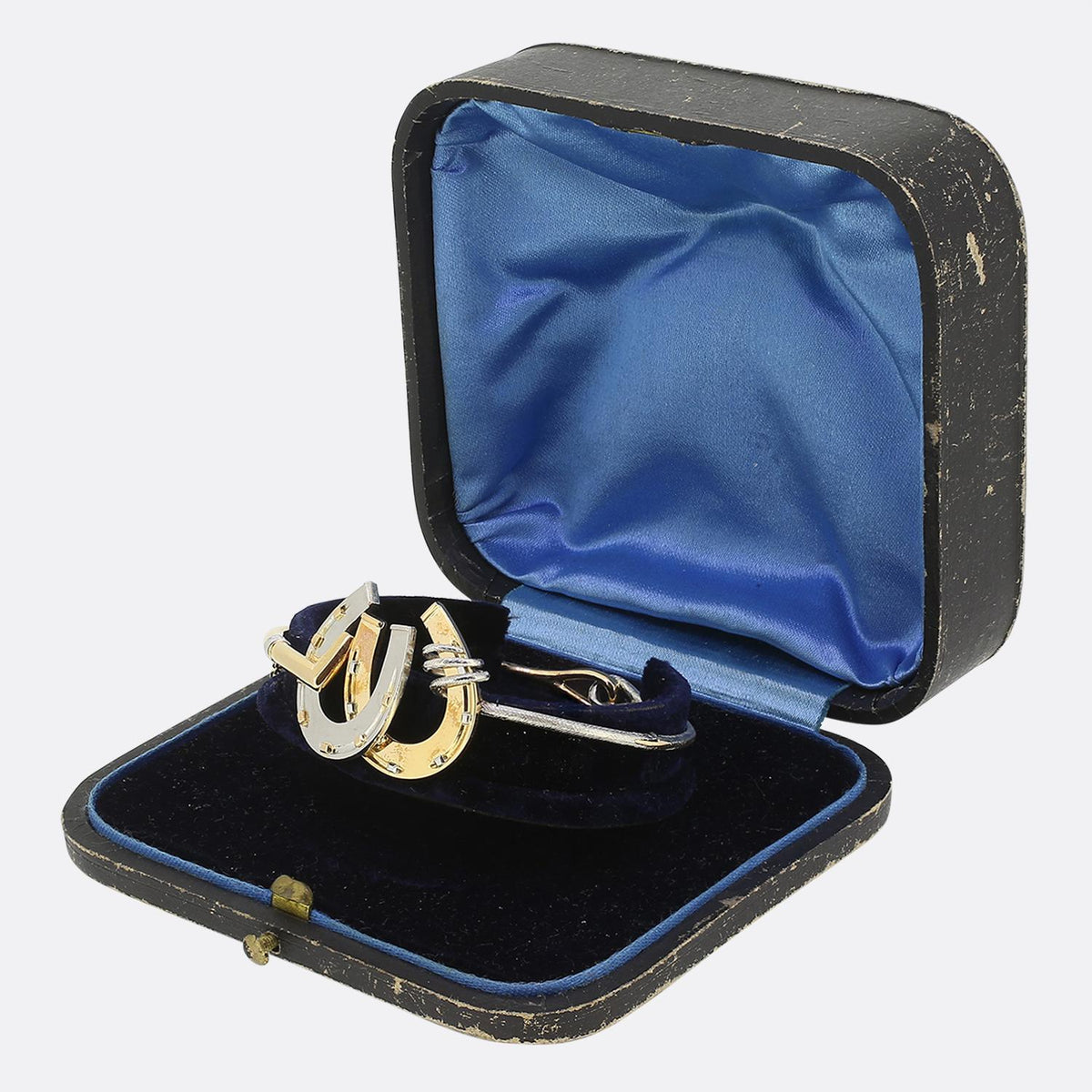 Late Victorian Double Horseshoe Bangle