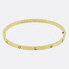 Cartier 10 Diamond Small LOVE Bangle Size 19