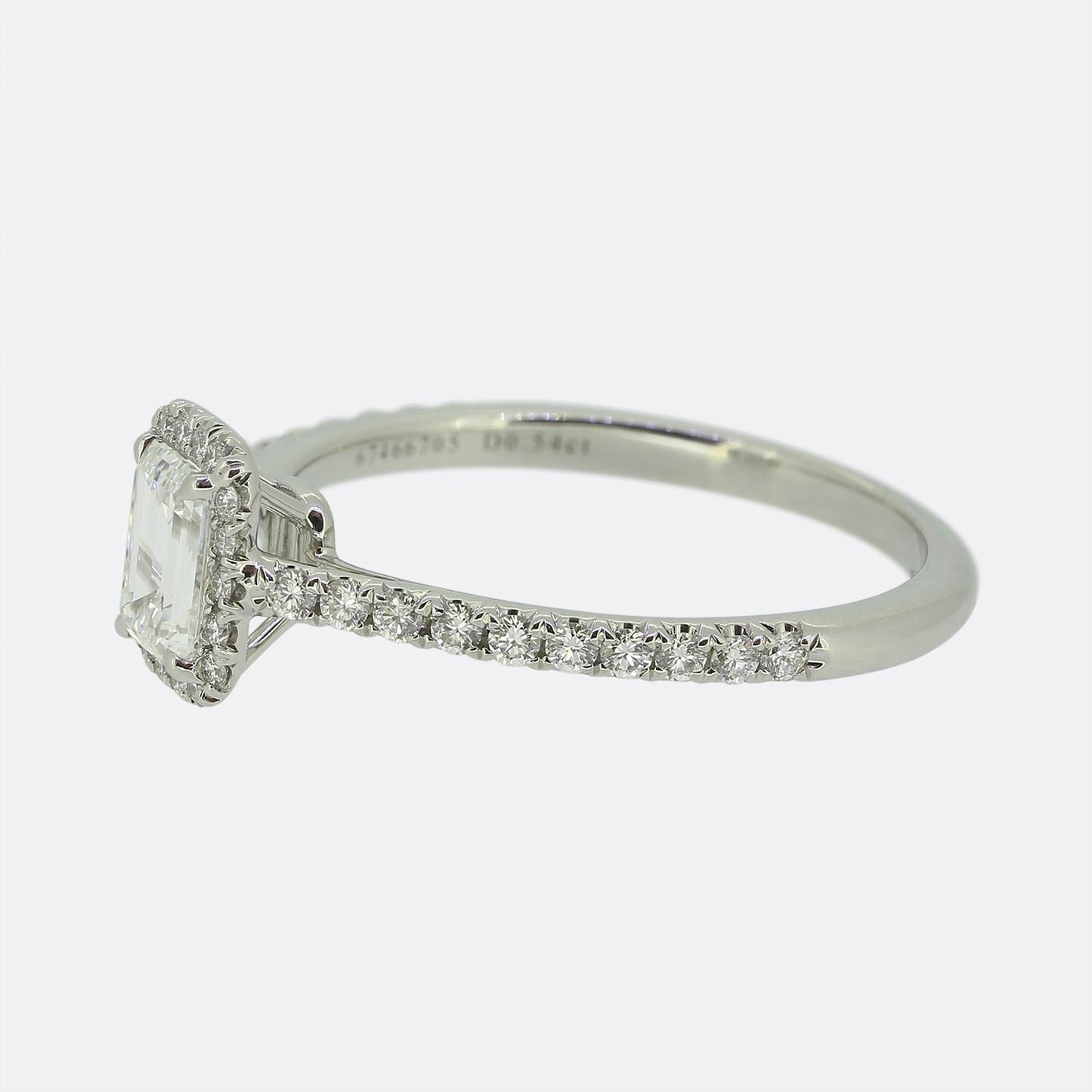 Tiffany & Co. 0.54 Carat Diamond Soleste Ring