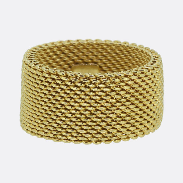 Tiffany & Co. Somerset Mesh Ring