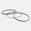 Art Deco Onyx and Diamond Bangle Set