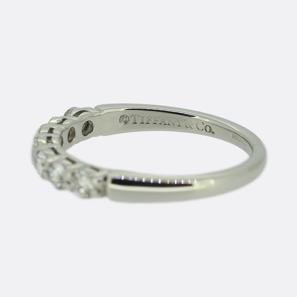 Tiffany Diamond Half Eternity Ring