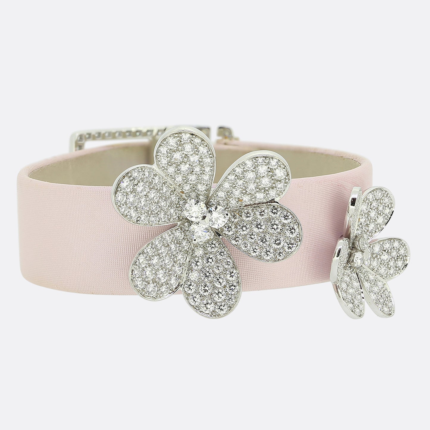 Van Cleef & Arpels Frivole Diamond Flower Bracelet