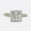 Art Deco Old Cut Diamond Ring