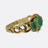 Victorian Emerald Three Stone Ring