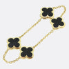 Van Cleef & Arpels Pure Alhambra Onyx Bracelet