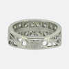 3.00 Carat Old Cut Diamond Double Row Ring