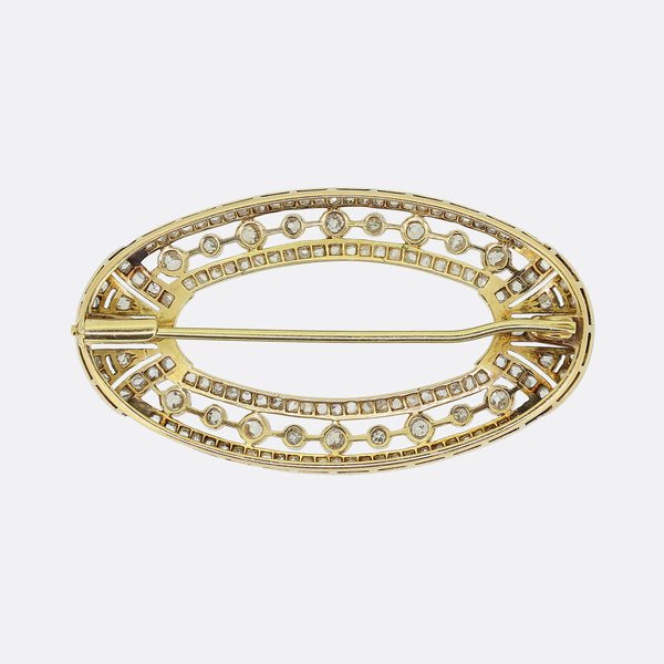 Edwardian Diamond Brooch