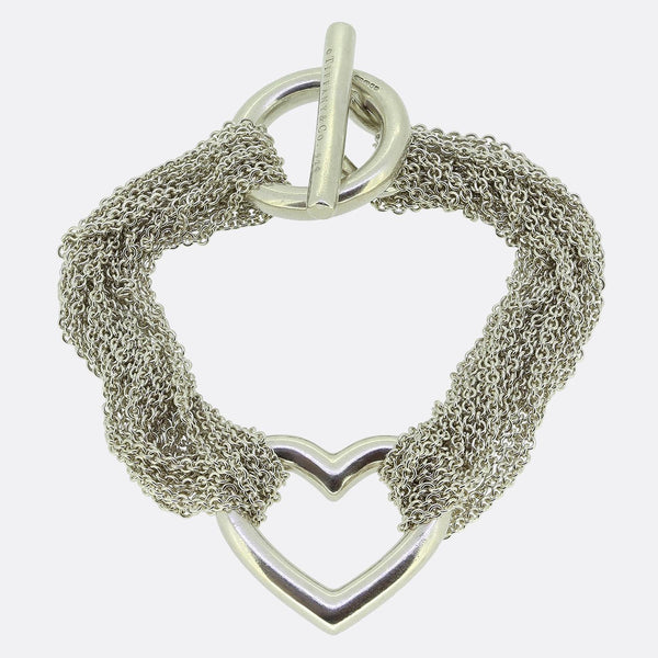 Tiffany & Co. Open Heart Bracelet