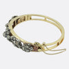 Victorian Diamond Floral Bangle