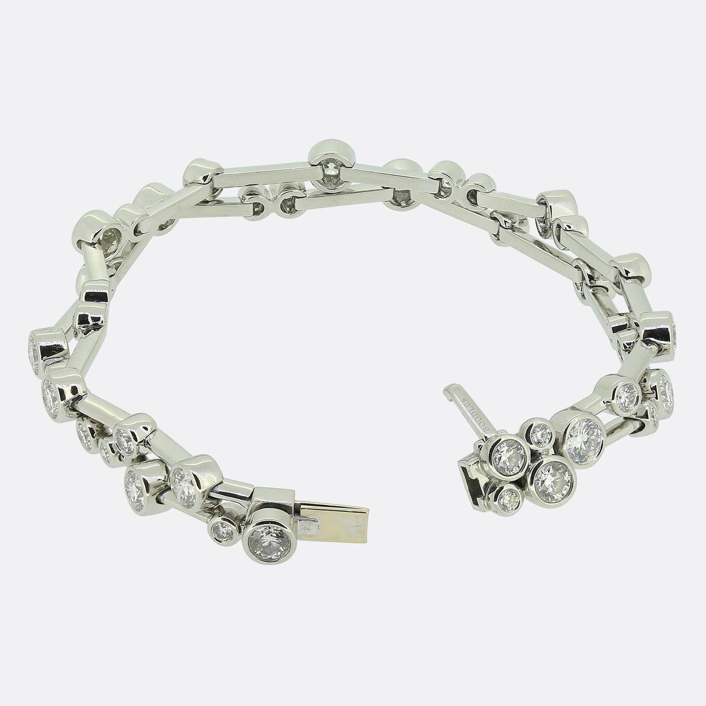 Boodles Raindance Two-Row Diamond Necklace