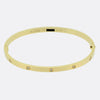 Cartier 10 Diamond Small LOVE Bangle Size 19