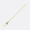 Antique Natural Pearl and Diamond Stick Pin