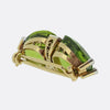 Antique Peridot and Diamond Brooch