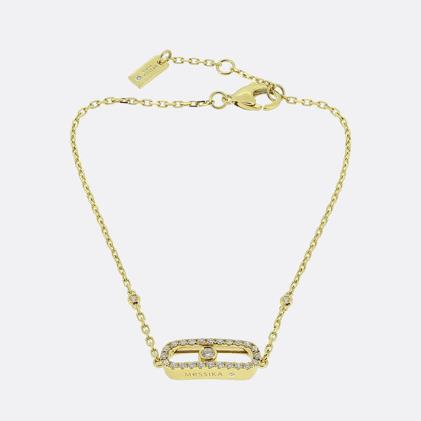 Messika Uno Pavé Diamond Bracelet