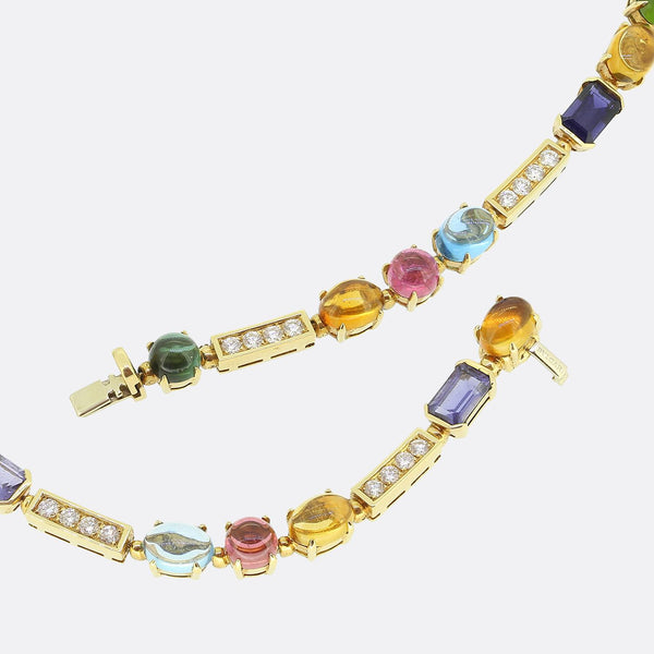 Bvlgari Allegra Multi-Gemstone Necklace