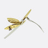 Giorgio Visconti Diamond and Yellow Sapphire Dragonfly Brooch