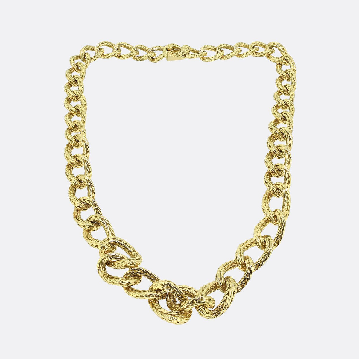 Rollang Fils & Cie Gold Chain Necklace