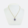 Fabergé Enamel and Diamond Egg Pendant Necklace