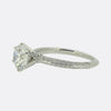 Tiffany & Co. 1.91 Carat Pave Setting Engagement Ring