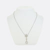 Art Deco Diamond Drop Necklace