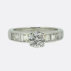 0.74 Carat Diamond Solitaire Engagement Ring