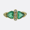 Victorian Emerald and Diamond Ring