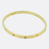 Cartier 10 Diamond Small LOVE Bangle Size 19
