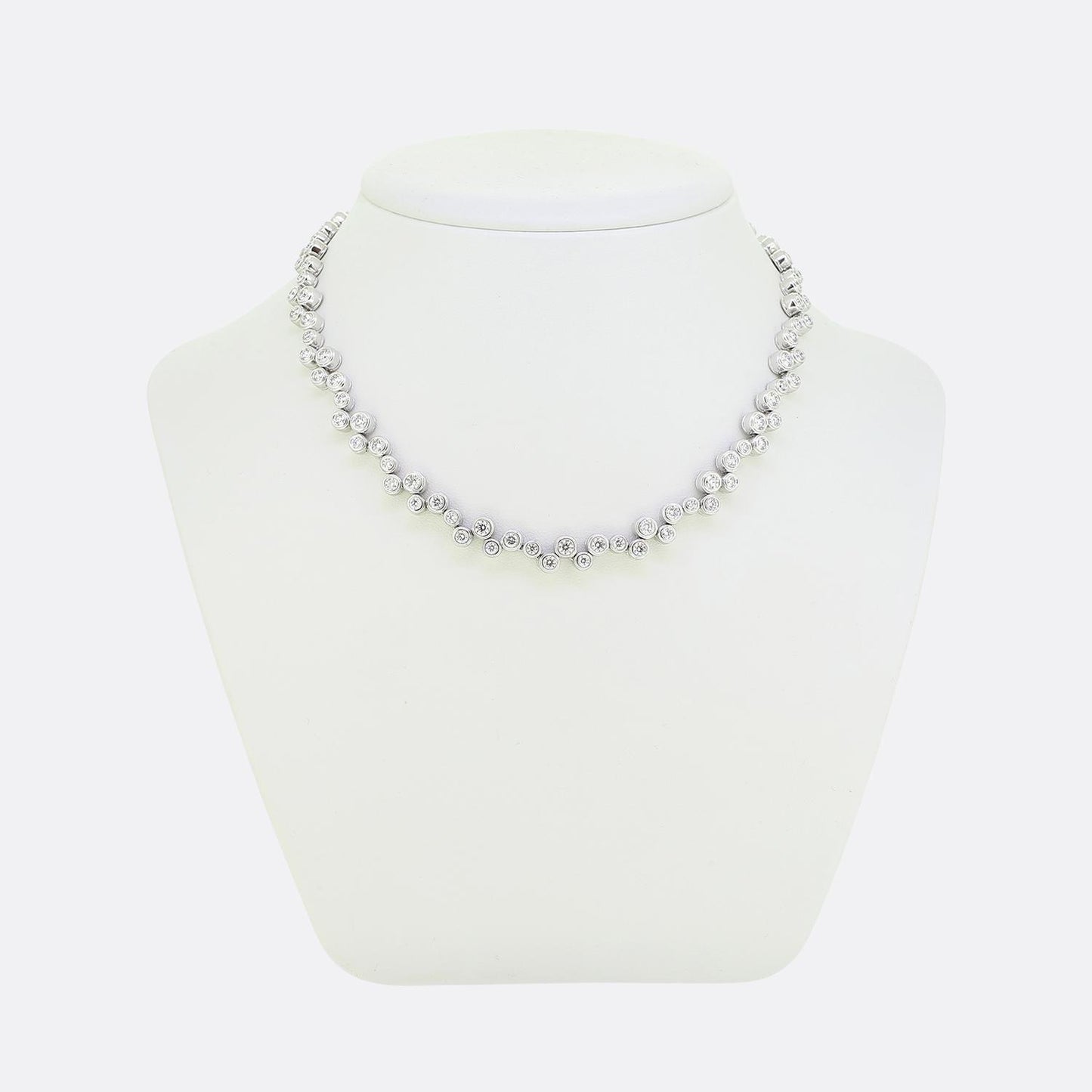 Tiffany & Co. 10.00 Carat Diamond Bubble Necklace