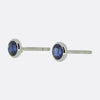 Tiffany & Co. Elsa Peretti Colour By The Yard Sapphire Stud Earrings