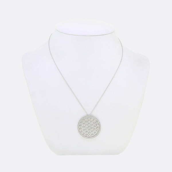 Tiffany & Co. Diamond Pendant Necklace