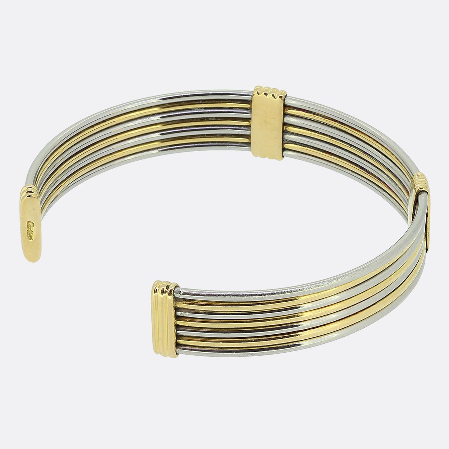 Cartier Vintage Gold and Steel Suite